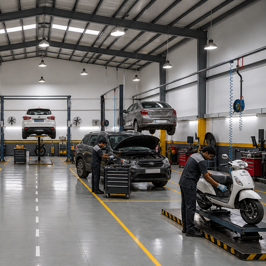 Service Center Setup