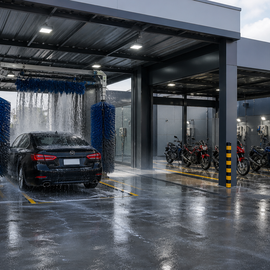 Washing Center Setup